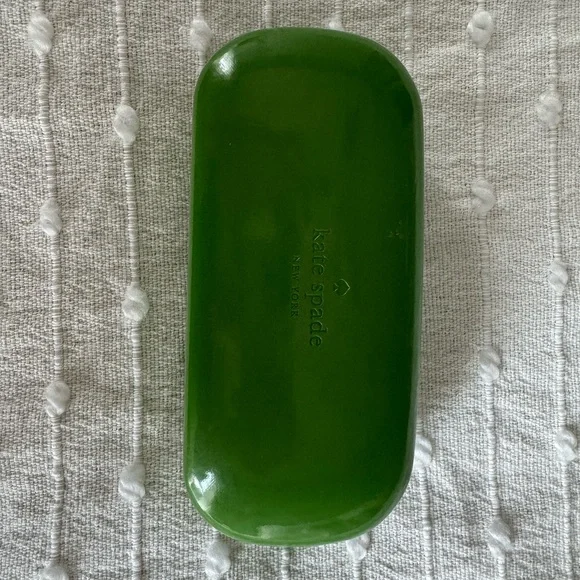 Kate spade green sunglass or glasses case holder - Picture 1 of 4